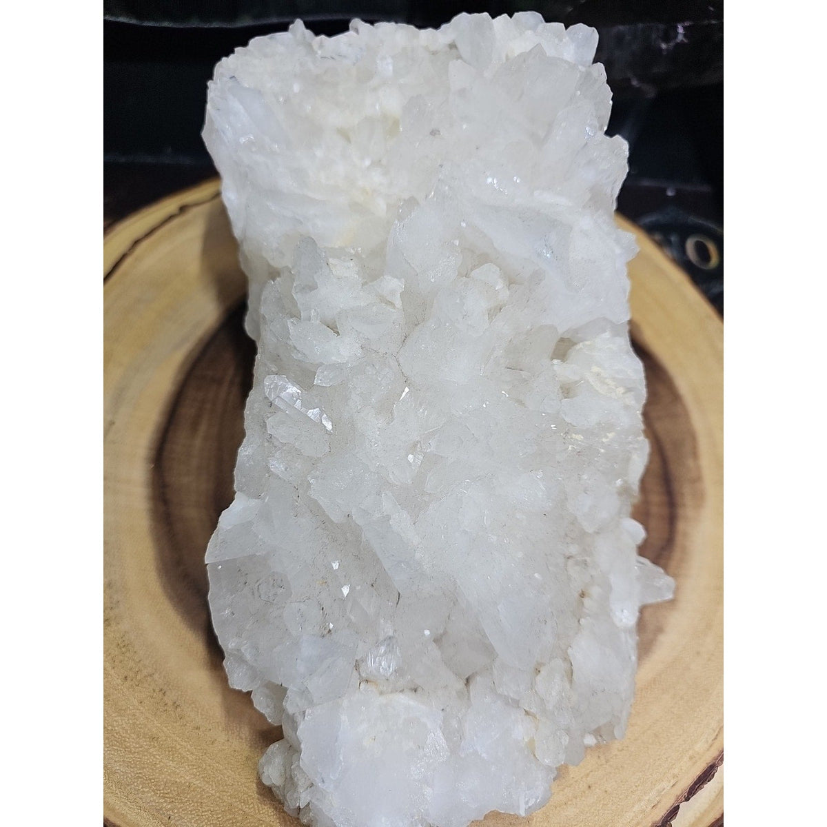 6.2 Lbs White Crystal Quartz
