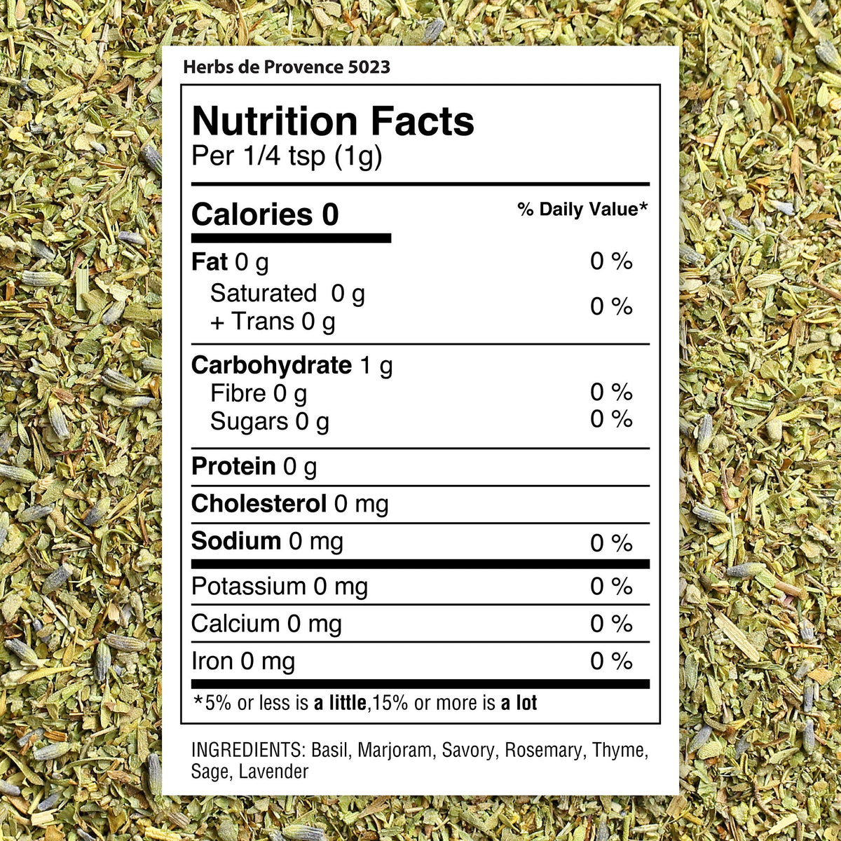 Herbs De Provence Salt-Free Seasoning