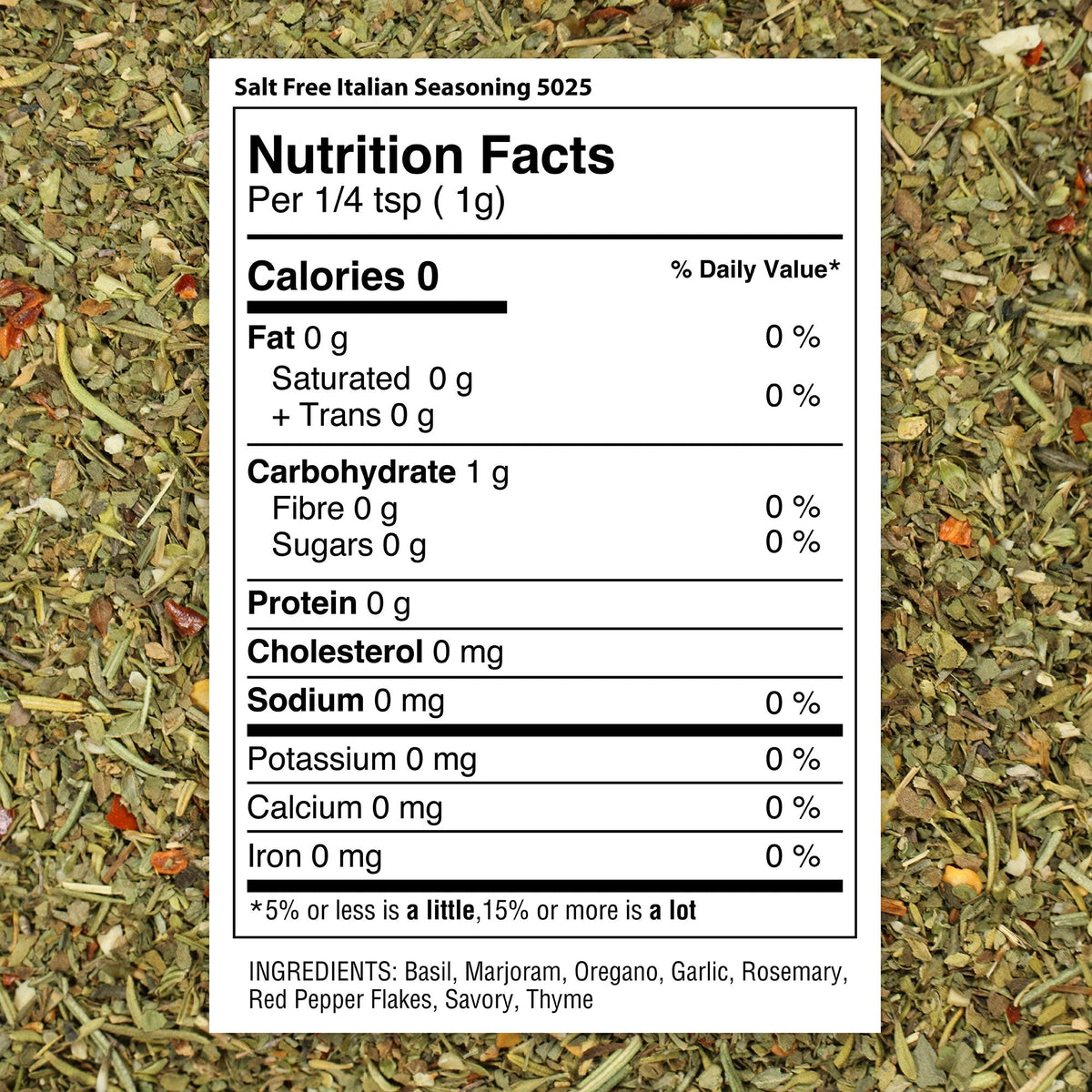 Salt Free Italian Seasoning