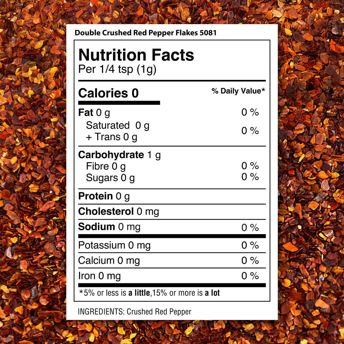 Double Crushed Red Pepper Flakes