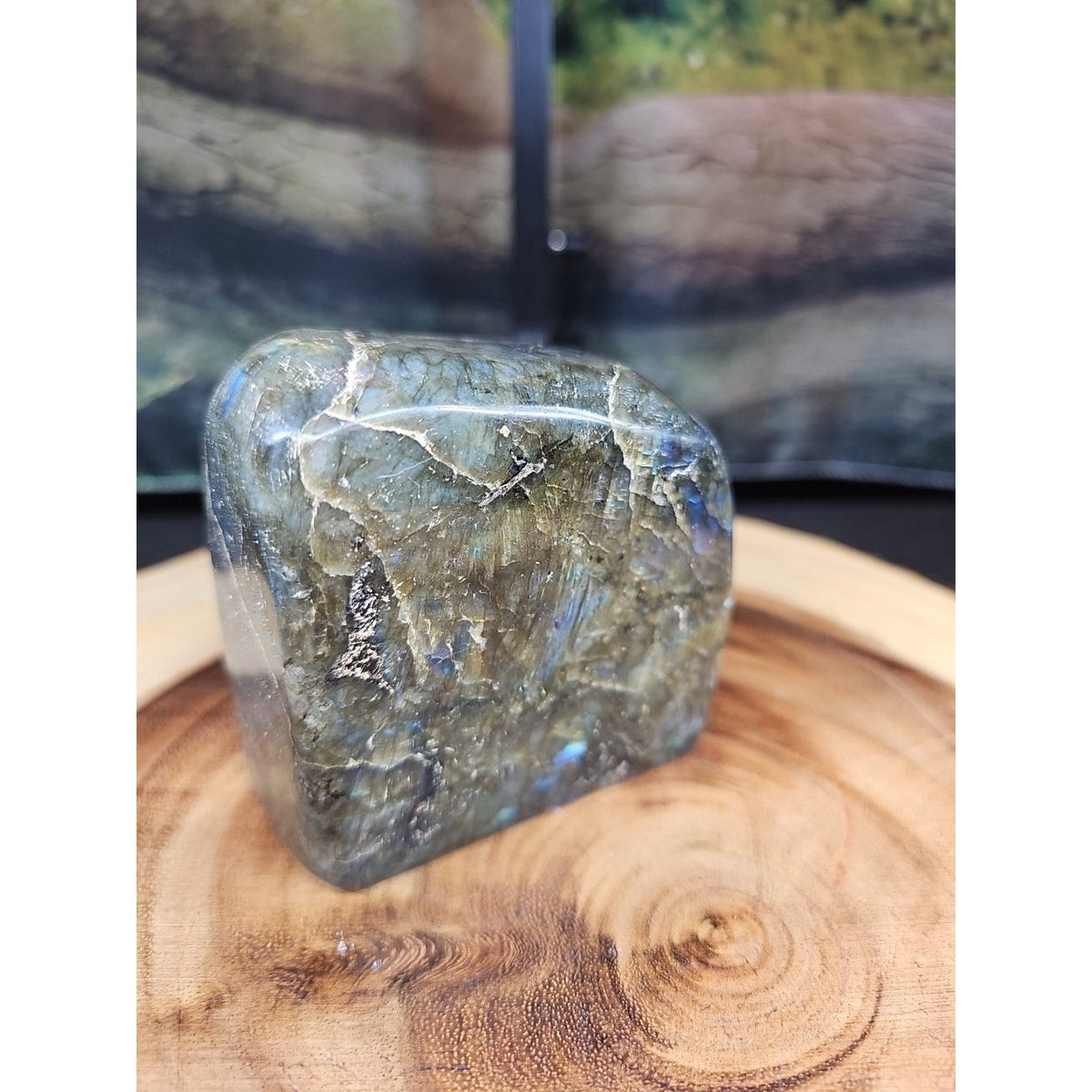 Rainbow Labradorite Spectrolite Specimen – 1.60 lb