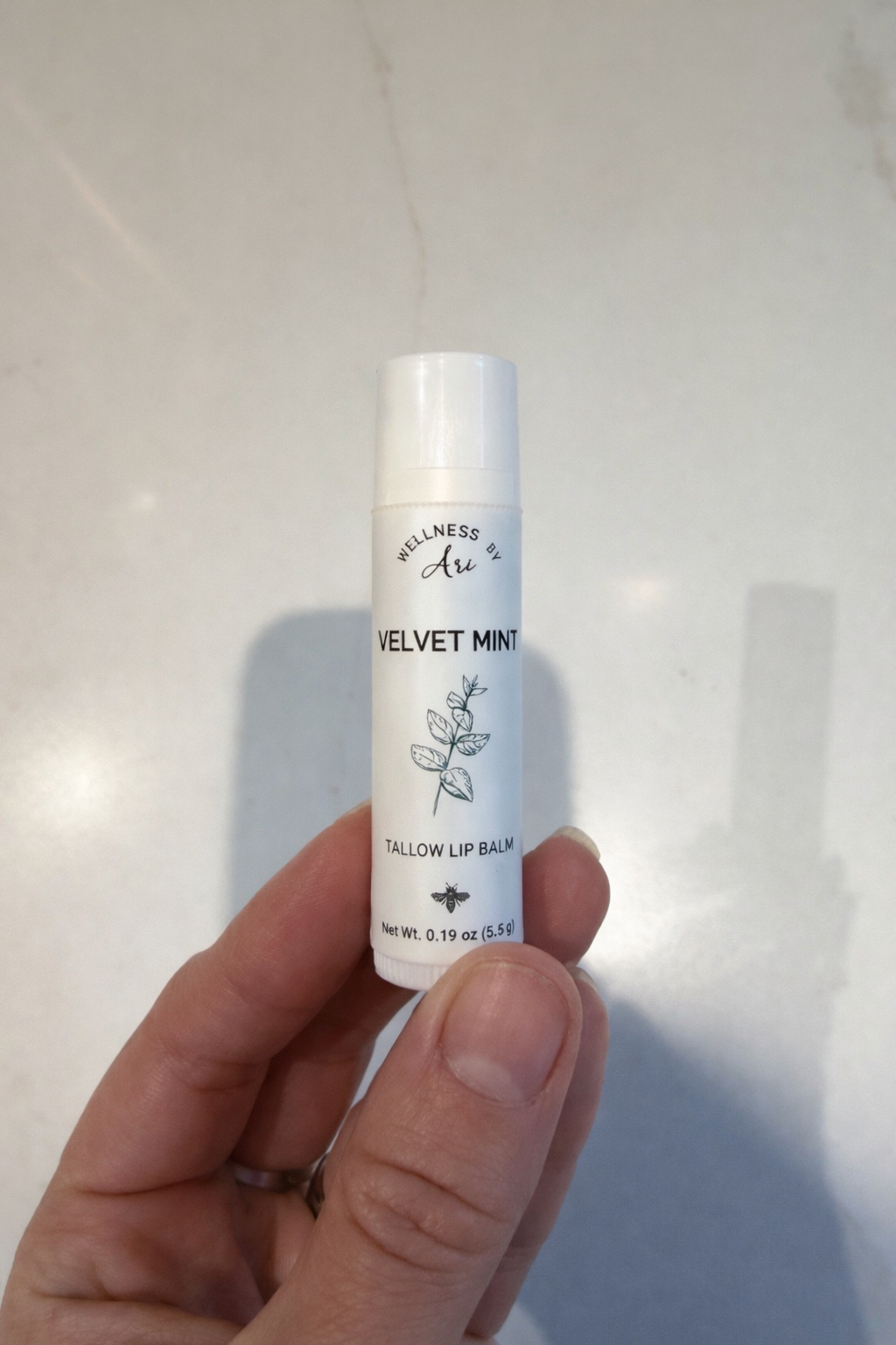 Tallow Lip Balm – Natural Beeswax Lip Balm for Dry Lips | Vanilla, Chocolate Peppermint, Unscented