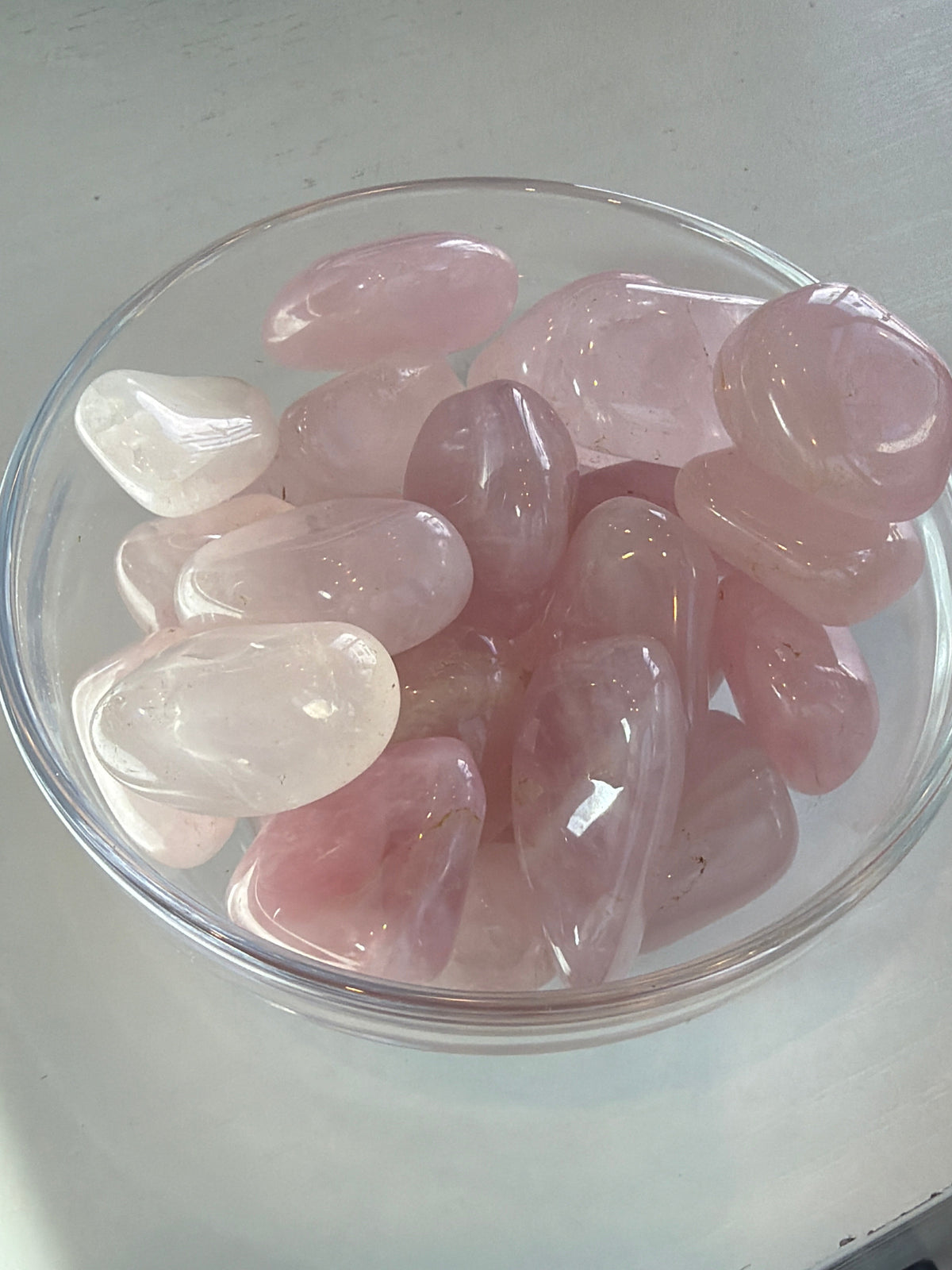 Rose Quartz Tumbles