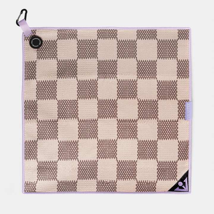 5th Ave Fabric | Checkered Magnetic Golf Towel