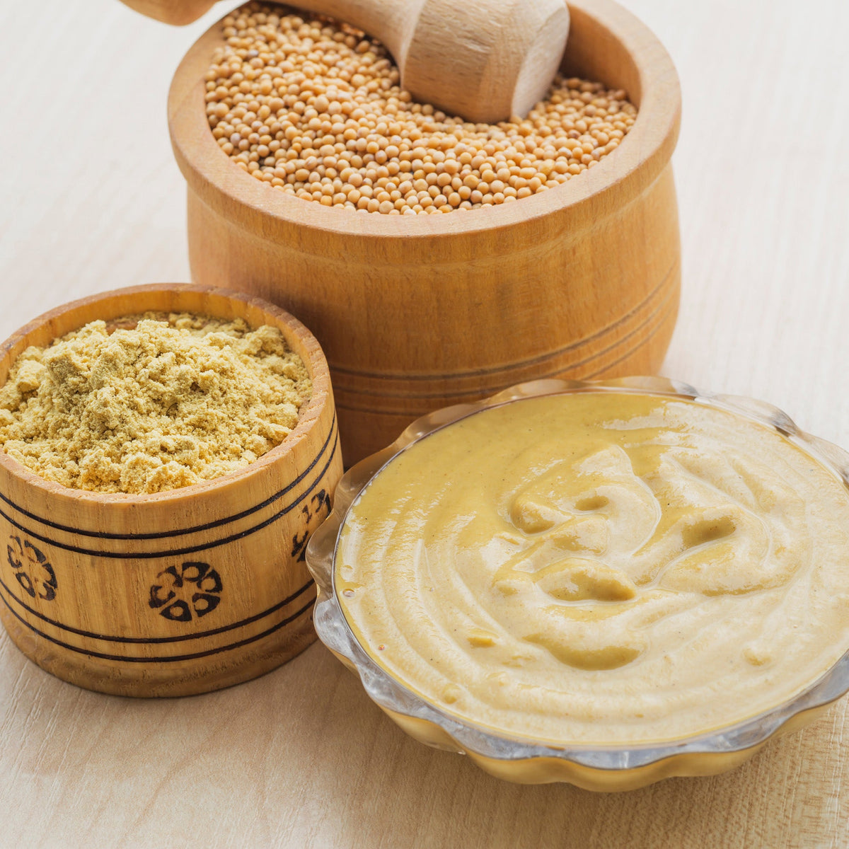 Ground Yellow Mustard