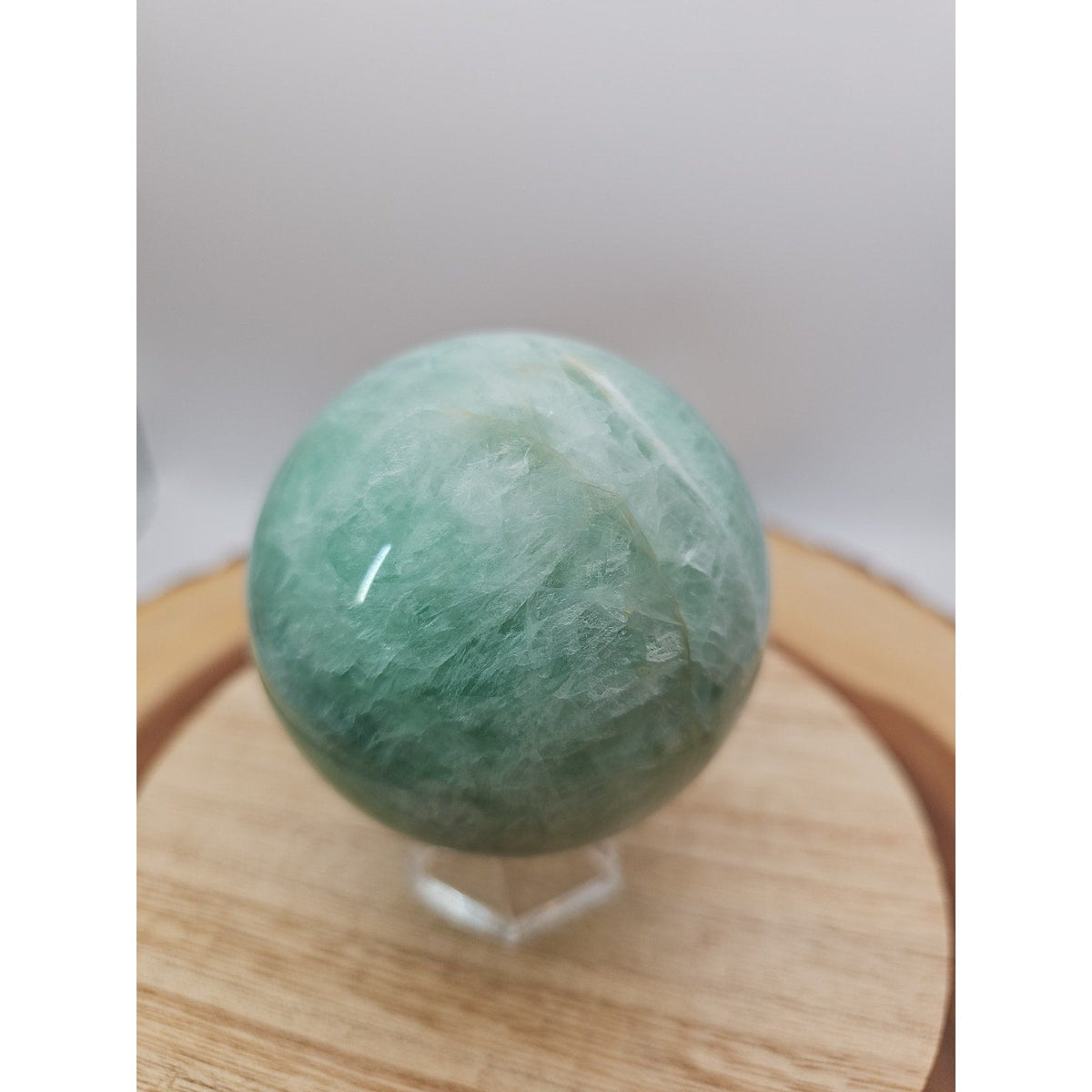 Rainbow Fluorite Crystal Sphere – 1.43 lb Madagascar