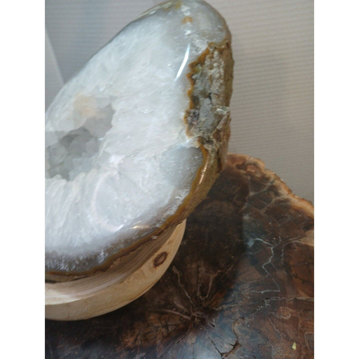 Large Natural Madagascar Agate Geode — 19.3 lbs, Museum-Quality Quartz Specimen