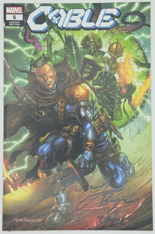 [Signed by Lawerence Bayne] Cable #5 Unknown Comics Tyler Kirkham Exclusive Var [IN STOCK]