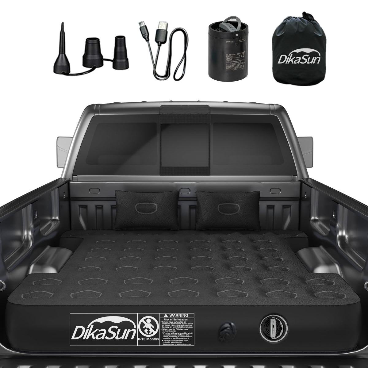 DikaSun Toyota 5.5-5.8ft | 6-6.5'  Truck Bed Air Mattress