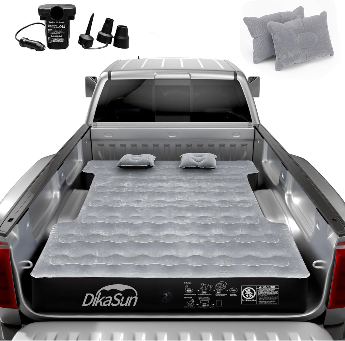 DikaSun Nissan 5.5-5.8ft | 6-6.5 ft  Truck Bed Air Mattress