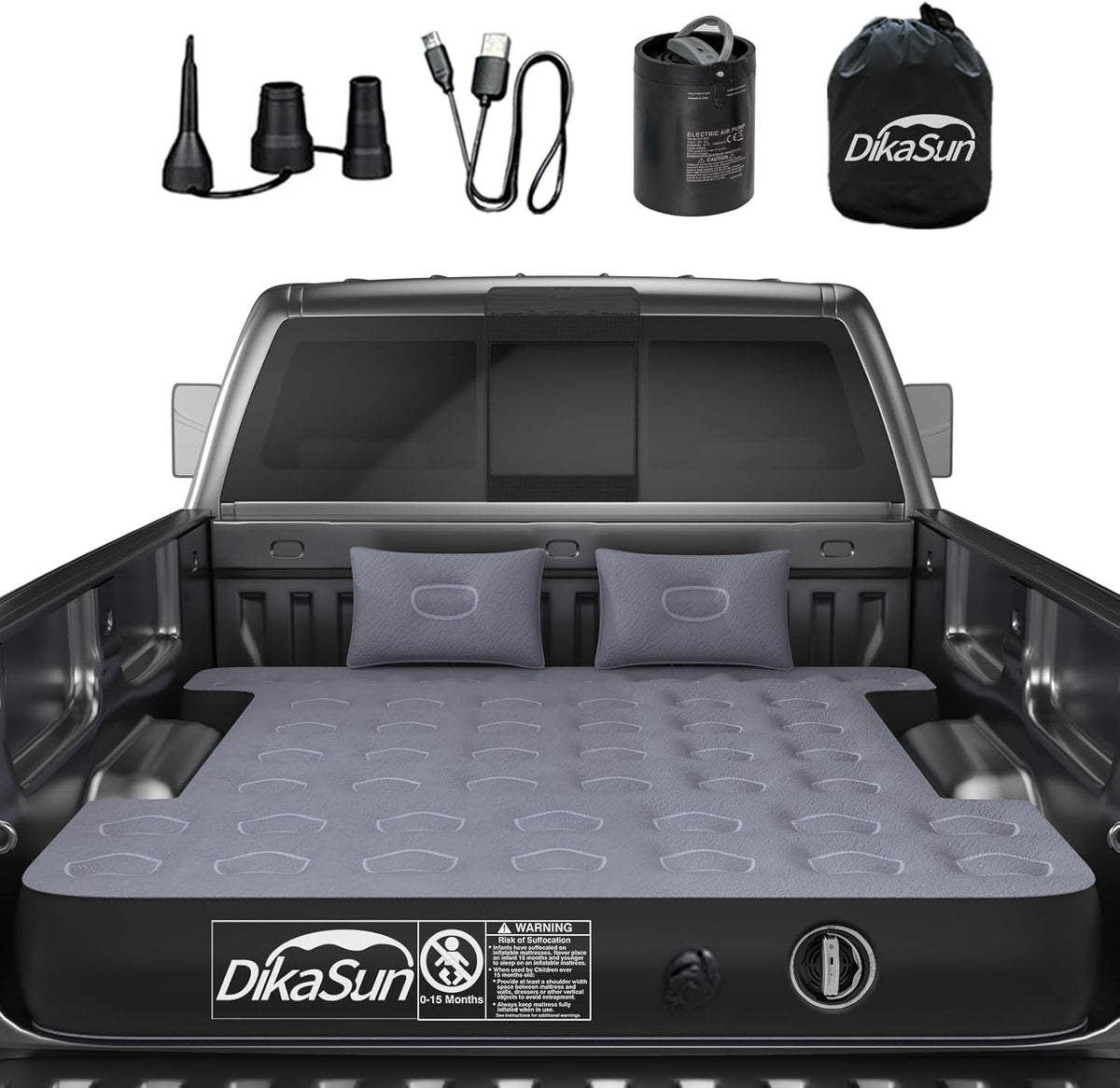 DikaSun Nissan 5.5-5.8ft | 6-6.5 ft  Truck Bed Air Mattress