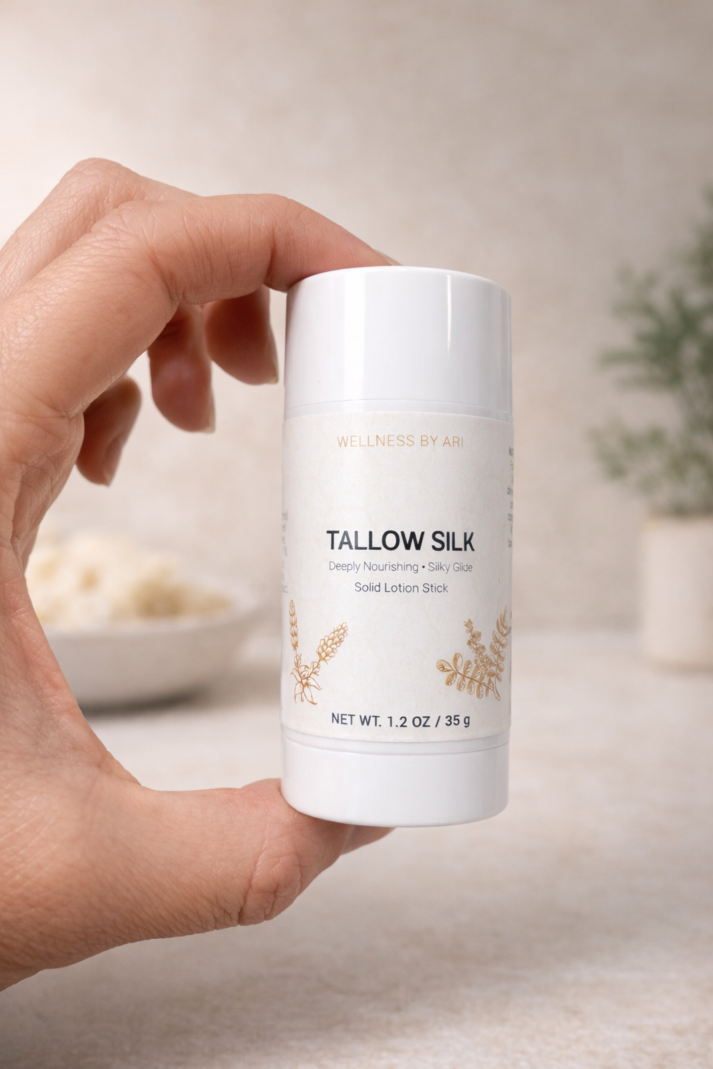 Tallow lotion Stick
