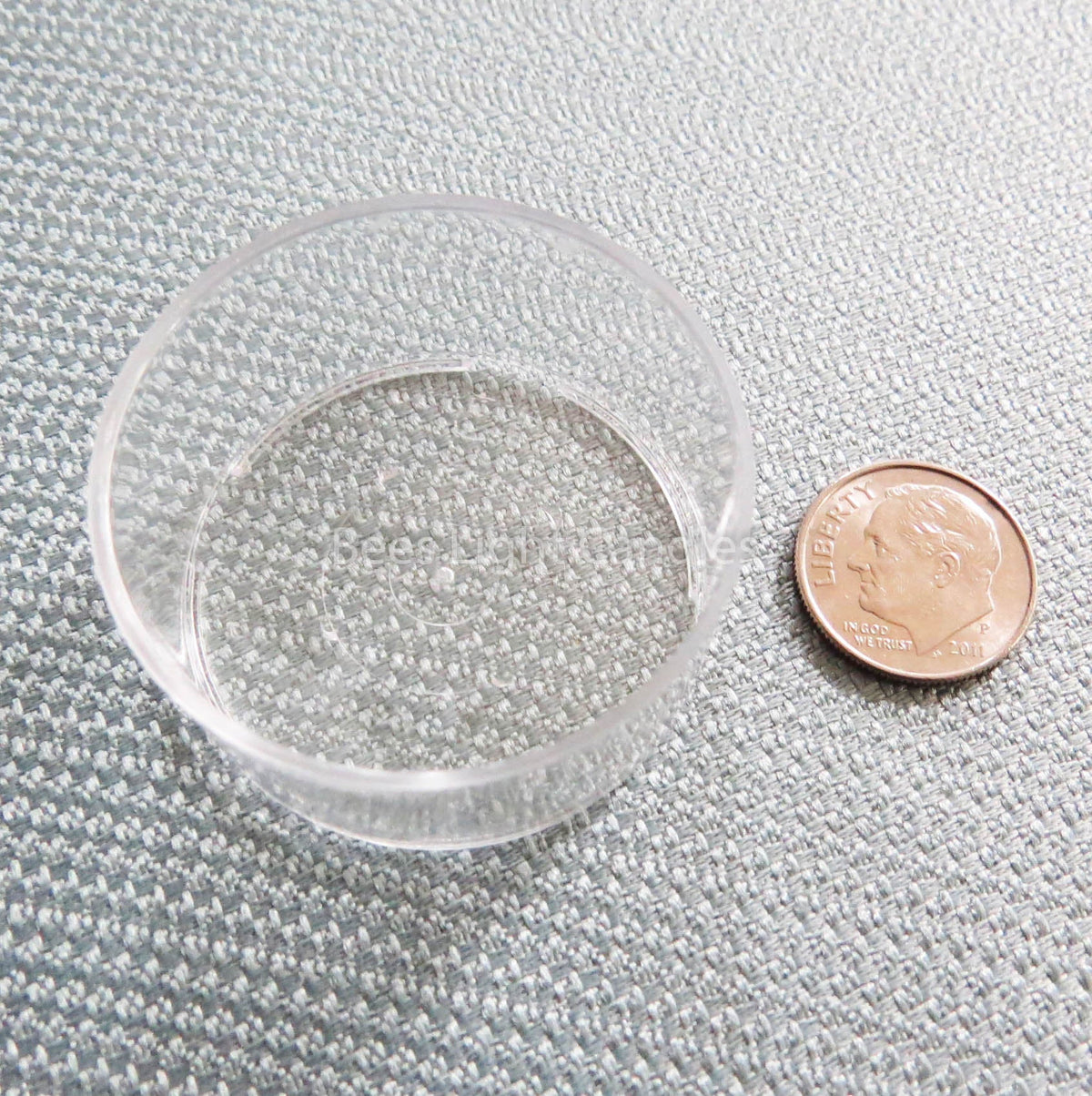 75 Clear Polycarbonate Tealight Cups