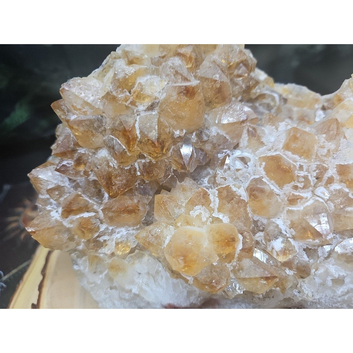 9.1 Lbs Heat Amethyst Crystal