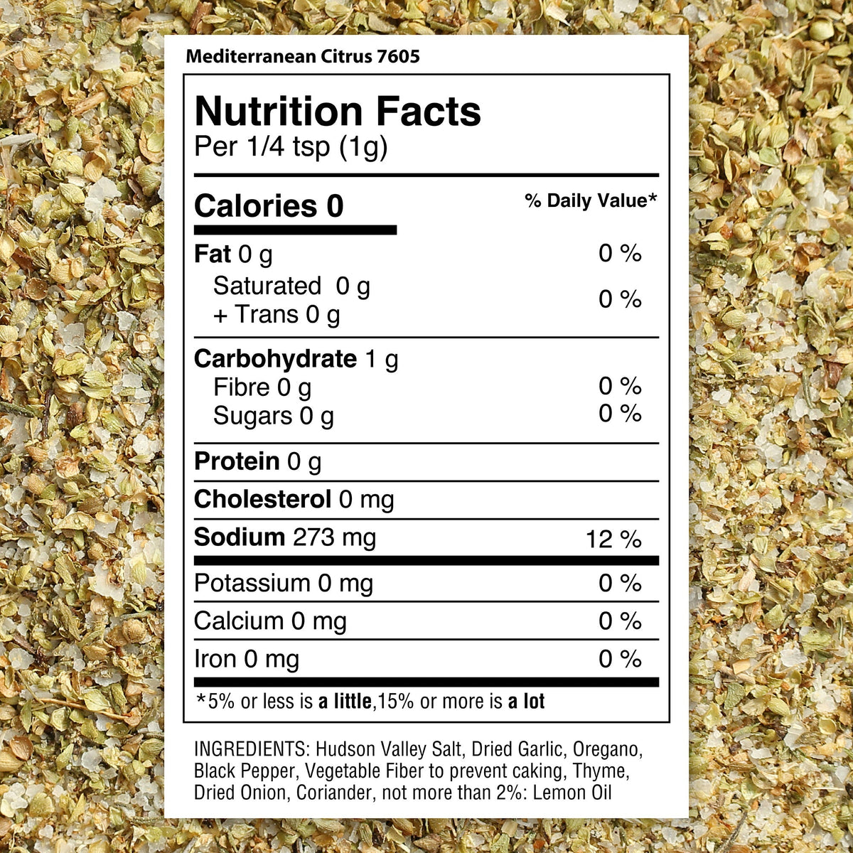 Mediterranean Citrus Seasoning