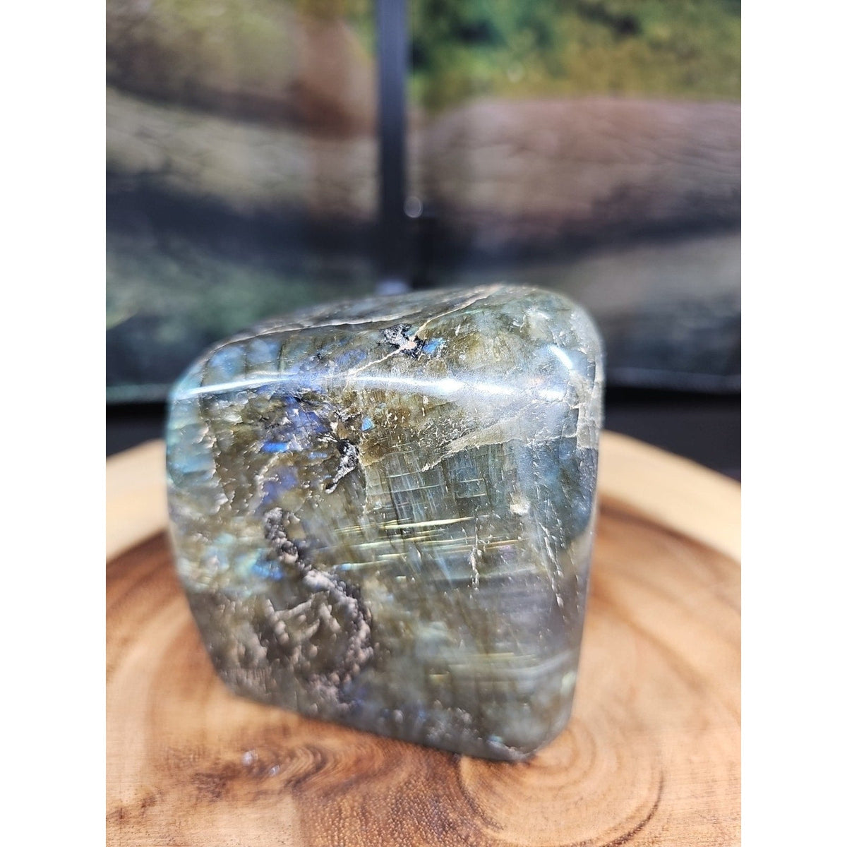 Rainbow Labradorite Spectrolite Specimen – 1.60 lb