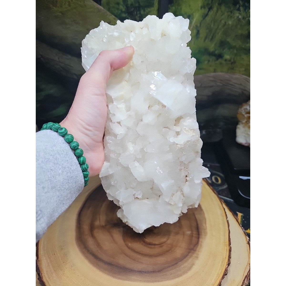 6.2 Lbs White Crystal Quartz