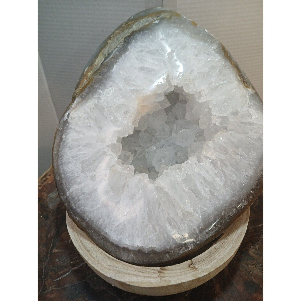 Large Natural Madagascar Agate Geode — 19.3 lbs, Museum-Quality Quartz Specimen