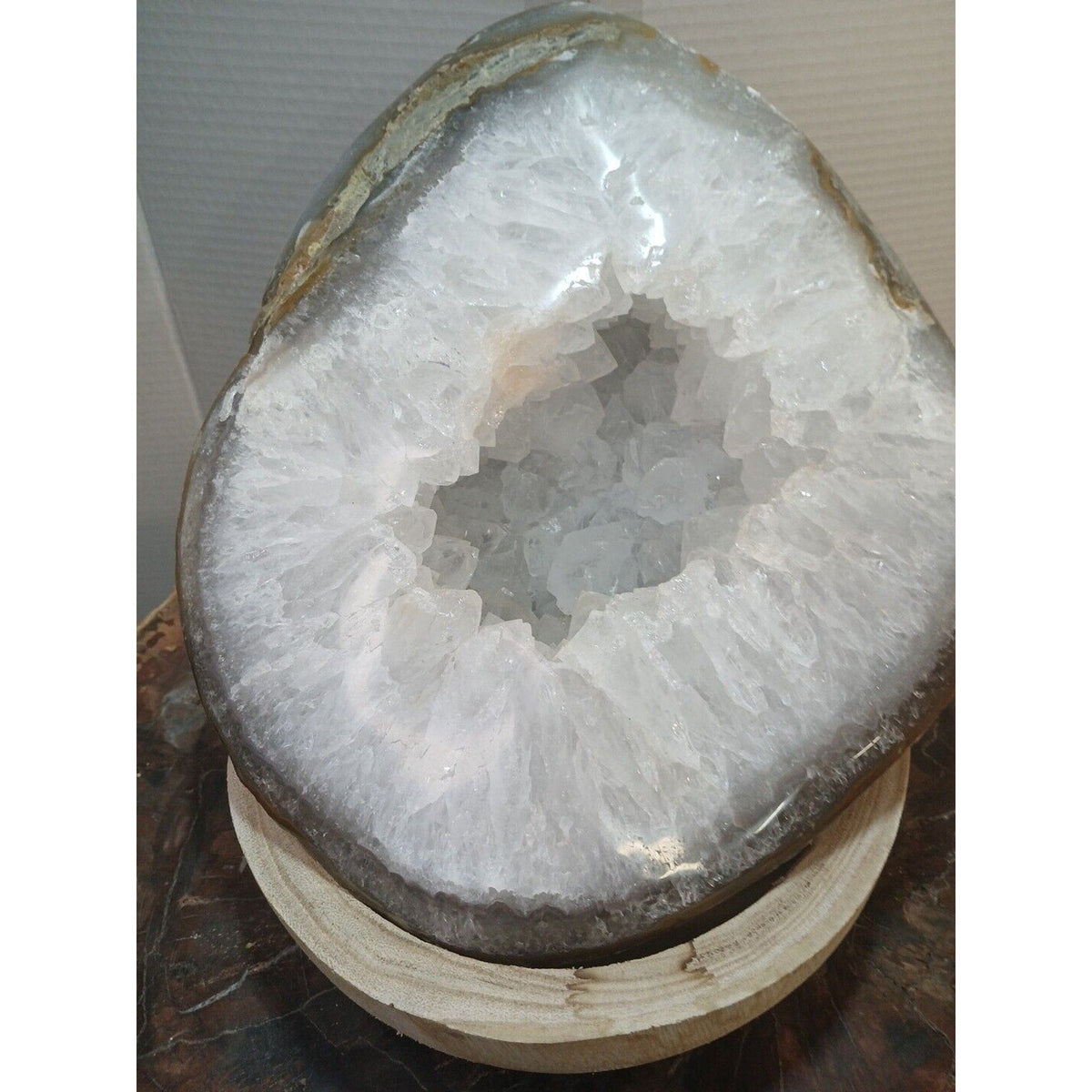 Large Natural Madagascar Agate Geode — 19.3 lbs, Museum-Quality Quartz Specimen