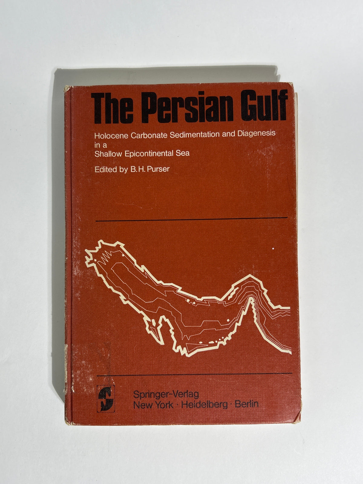 The Persian Gulf B.H. Purser Geological Reference Book w/ Supplemental Maps