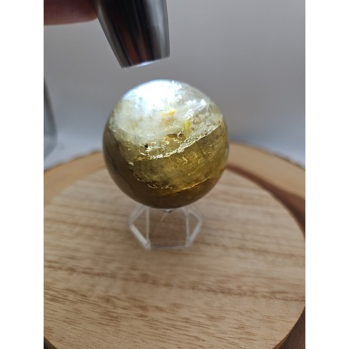 Smoky quartz sphere 60mm 260grams