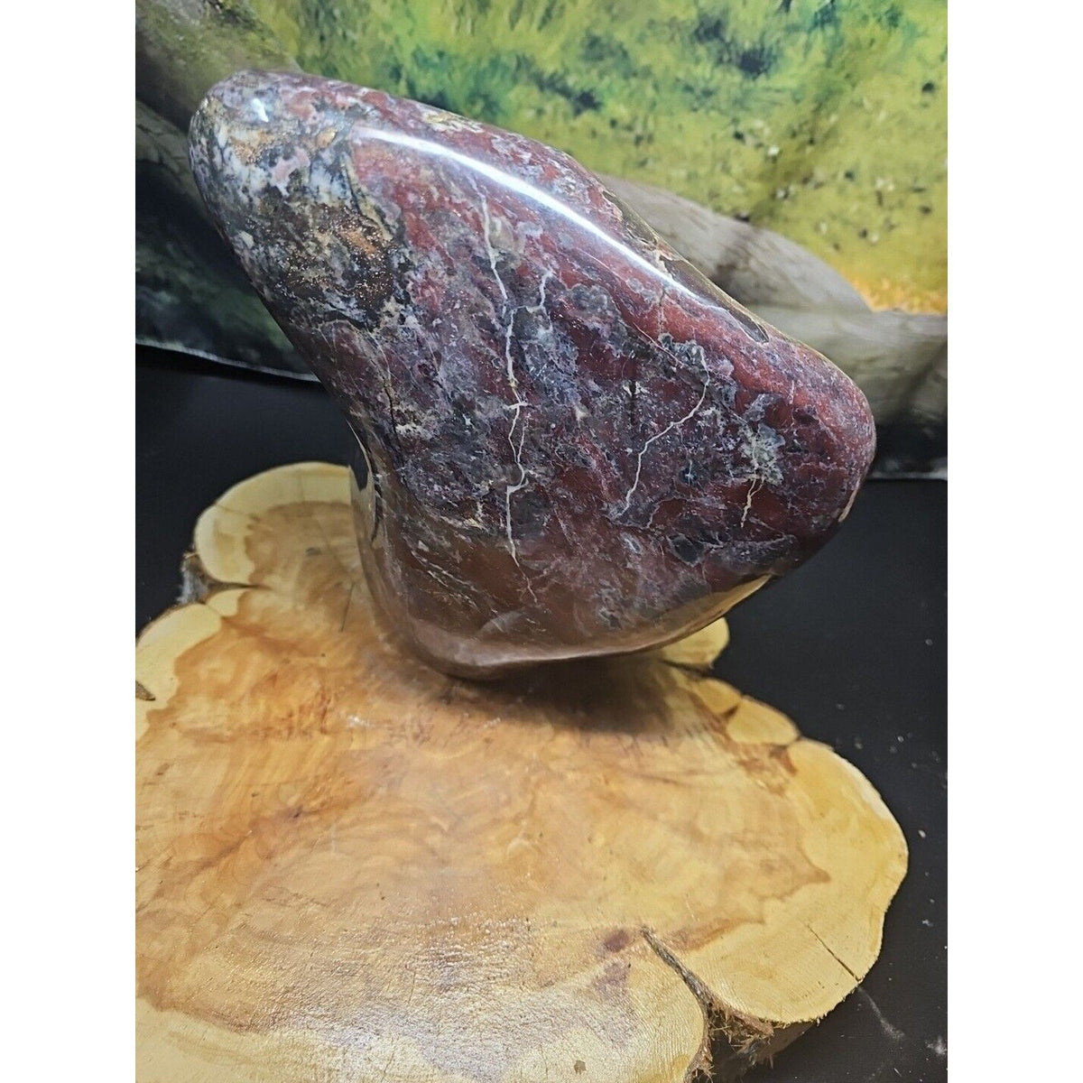 Chicken Blood Stone Quartz Crystal Mineral Specimen — 16.6 lbs, Vitality & Energy Stone