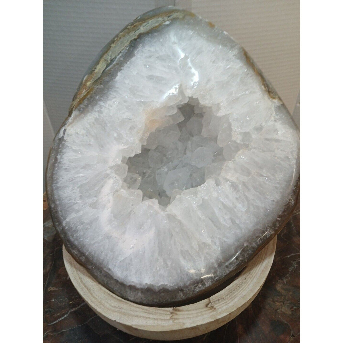 Large Natural Madagascar Agate Geode — 19.3 lbs, Museum-Quality Quartz Specimen