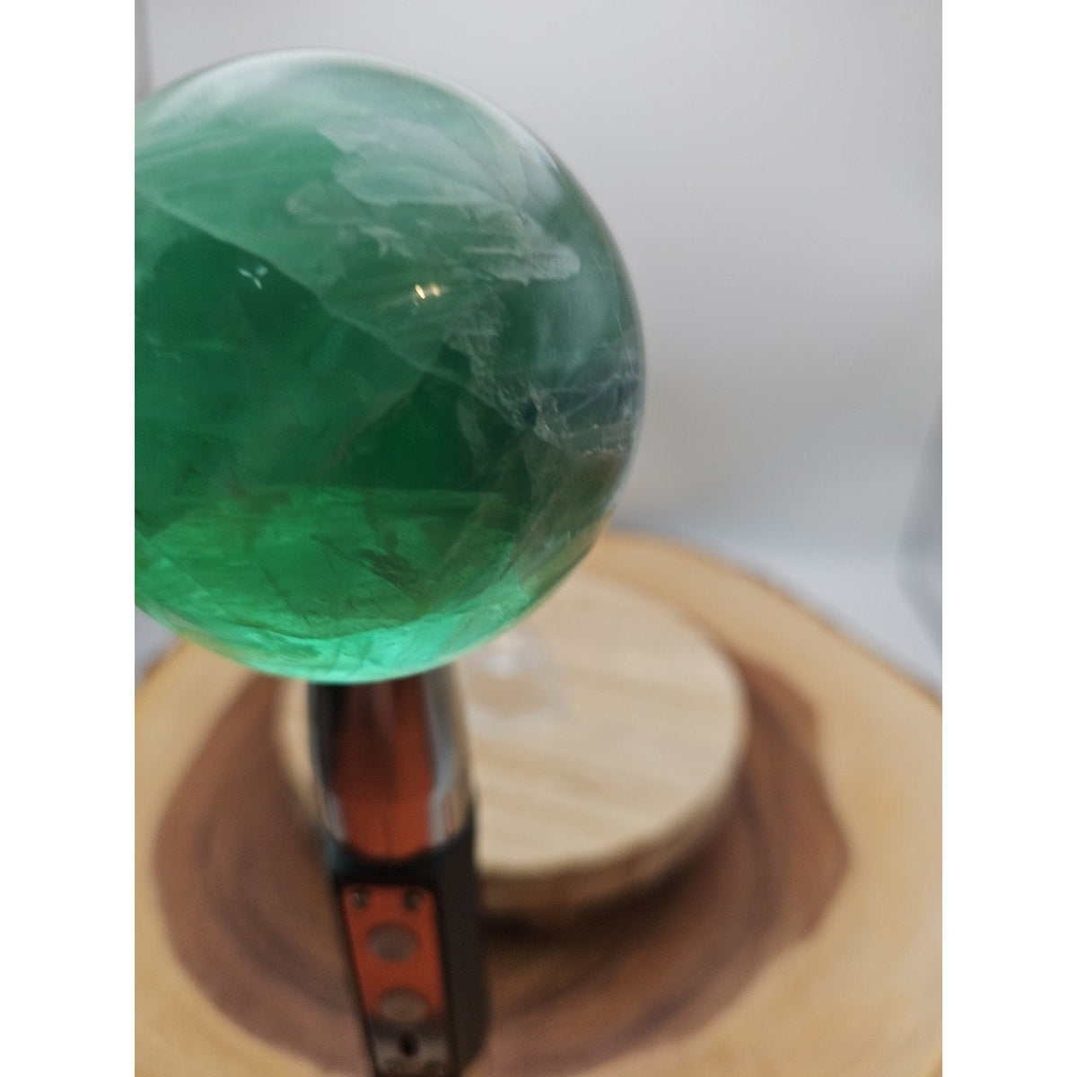 Rainbow Fluorite Crystal Sphere – 1.59 lb Madagascar