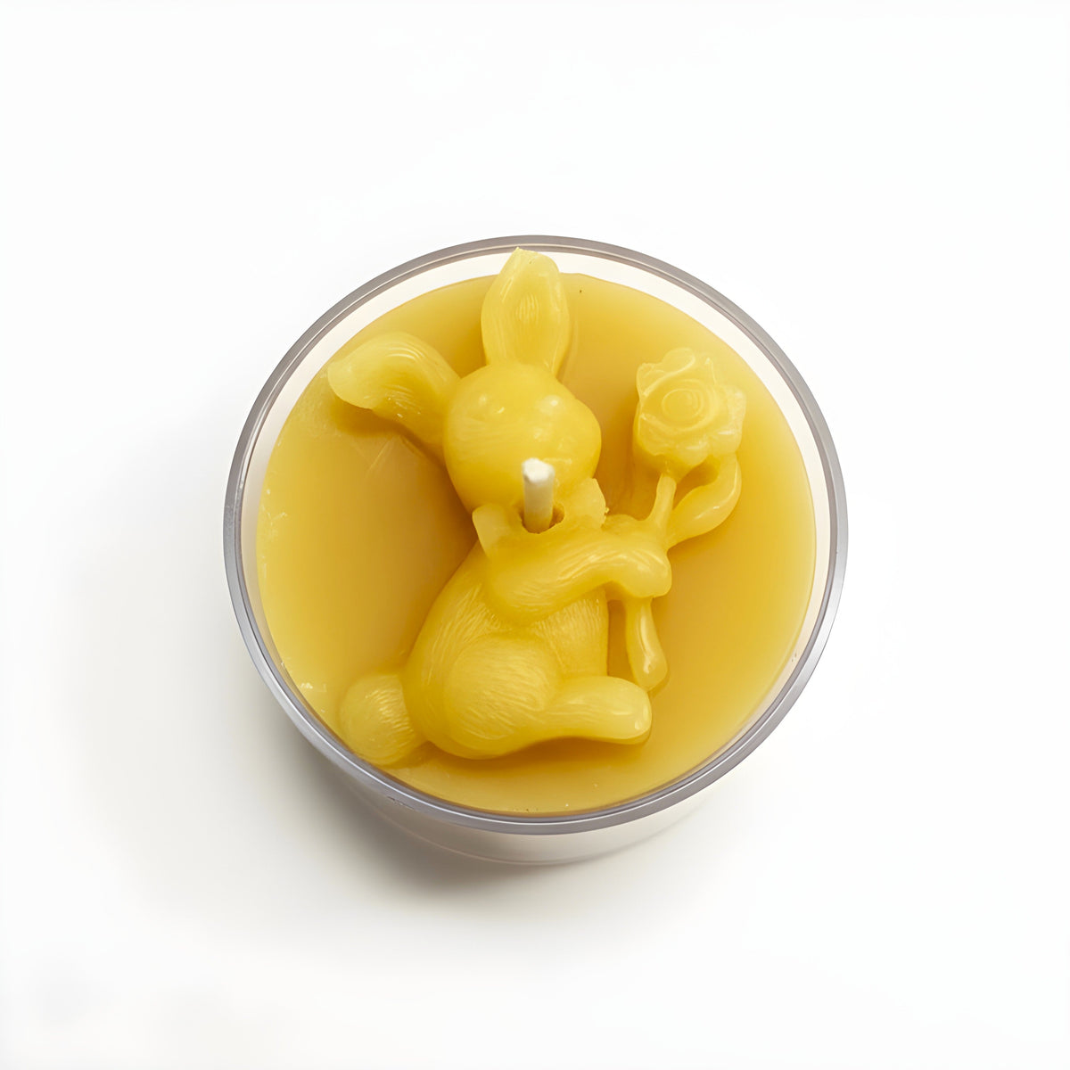 Bunny Rabbit Tealight Beeswax Candles