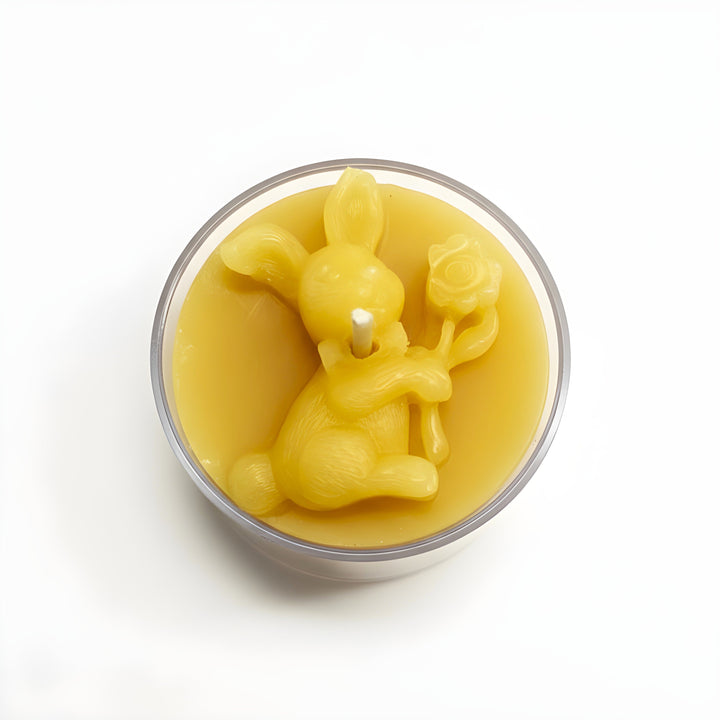 Bunny Rabbit Tealight Beeswax Candles