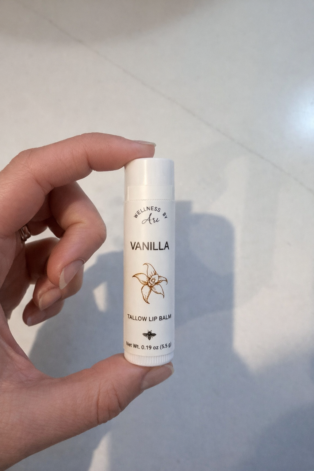Tallow Lip Balm – Natural Beeswax Lip Balm for Dry Lips | Vanilla, Chocolate Peppermint, Unscented