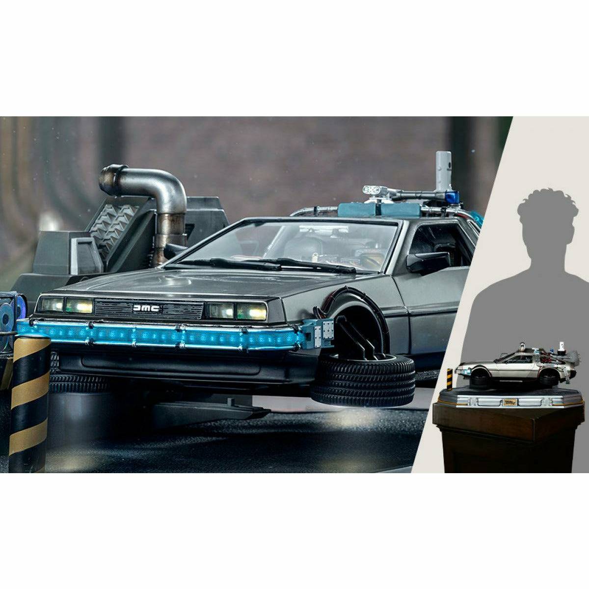 [PREMIUM] Iron Studios Back to the Future Part II DeLorean (Regular Version) 1:10 Scale Statue