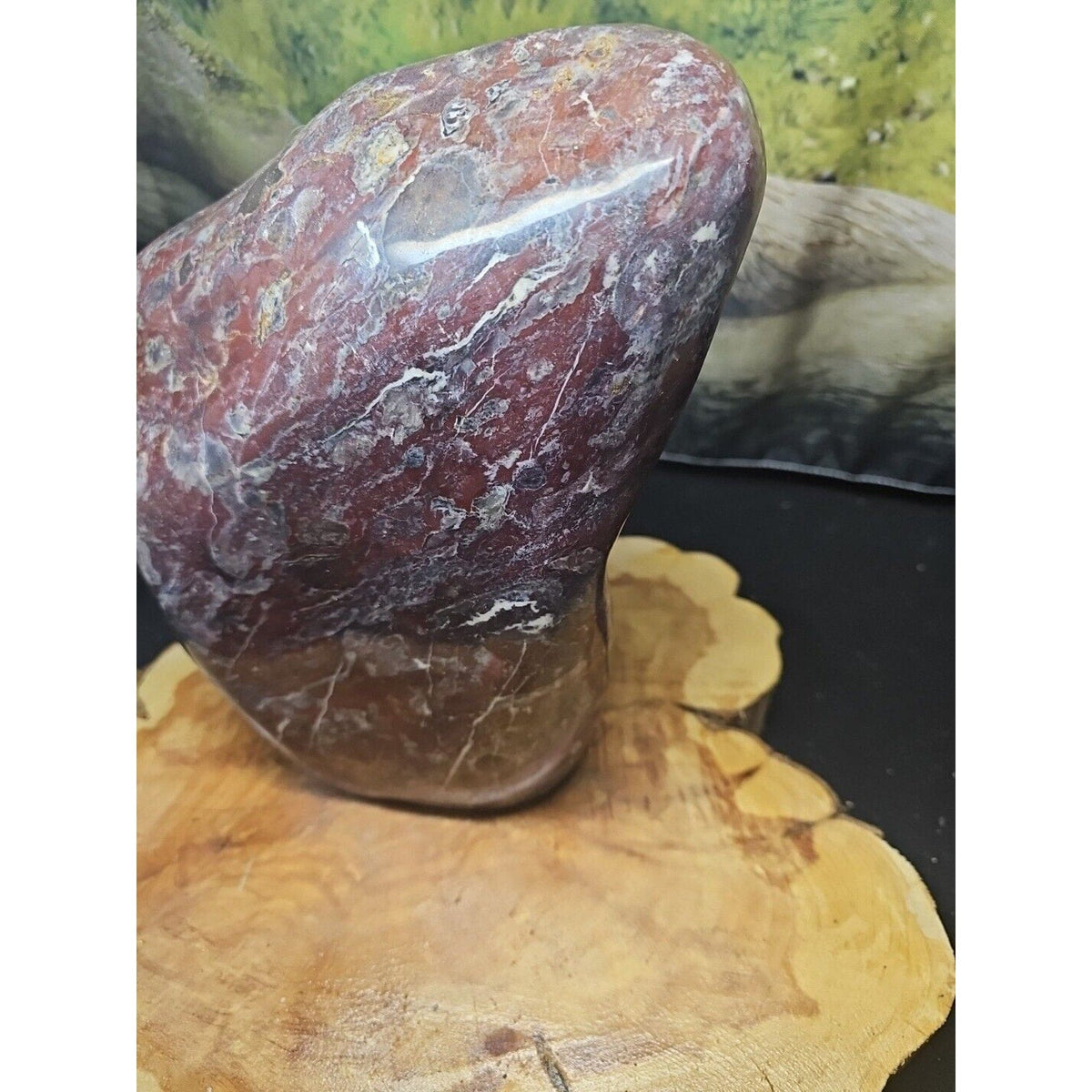 Chicken Blood Stone Quartz Crystal Mineral Specimen — 16.6 lbs, Vitality & Energy Stone