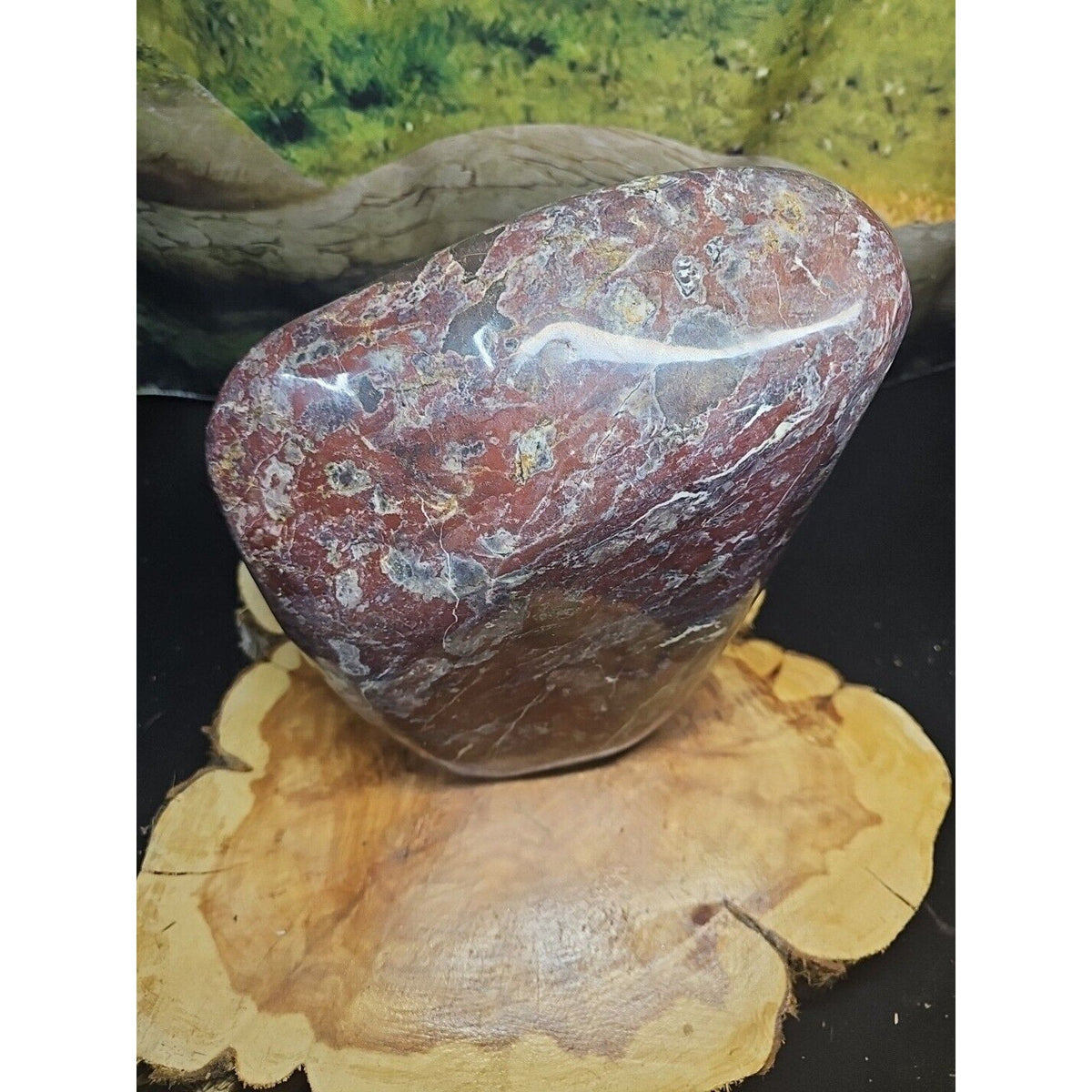 Chicken Blood Stone Quartz Crystal Mineral Specimen — 16.6 lbs, Vitality & Energy Stone