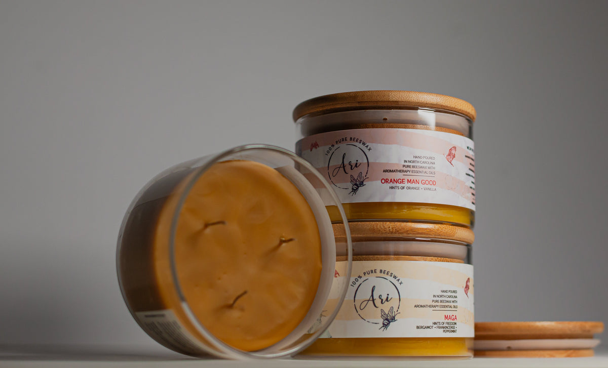 MAGA Beeswax Candle |8 oz