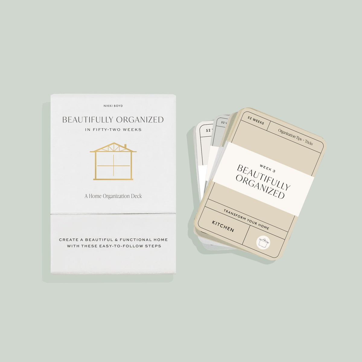Beautifully Organized In 52 Weeks Card Deck