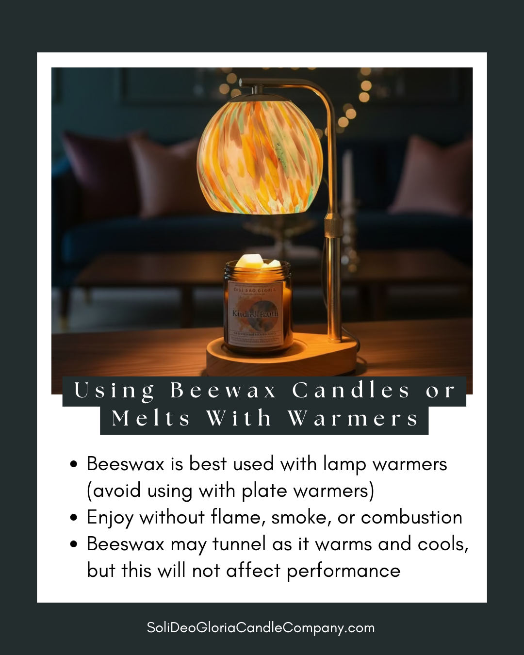 Winter Woods Beeswax Candle | Evergreen Tree Scent
