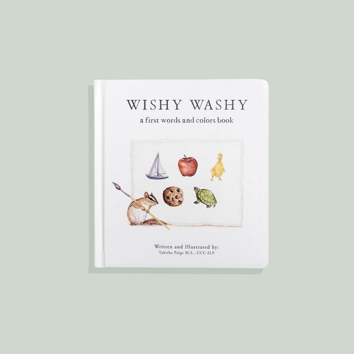 Wishy Washy Board Book of First Words & Colors
