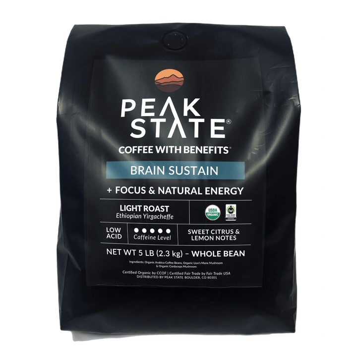 [FM] BRAIN SUSTAIN Light Roast - 5lb Whole Bean