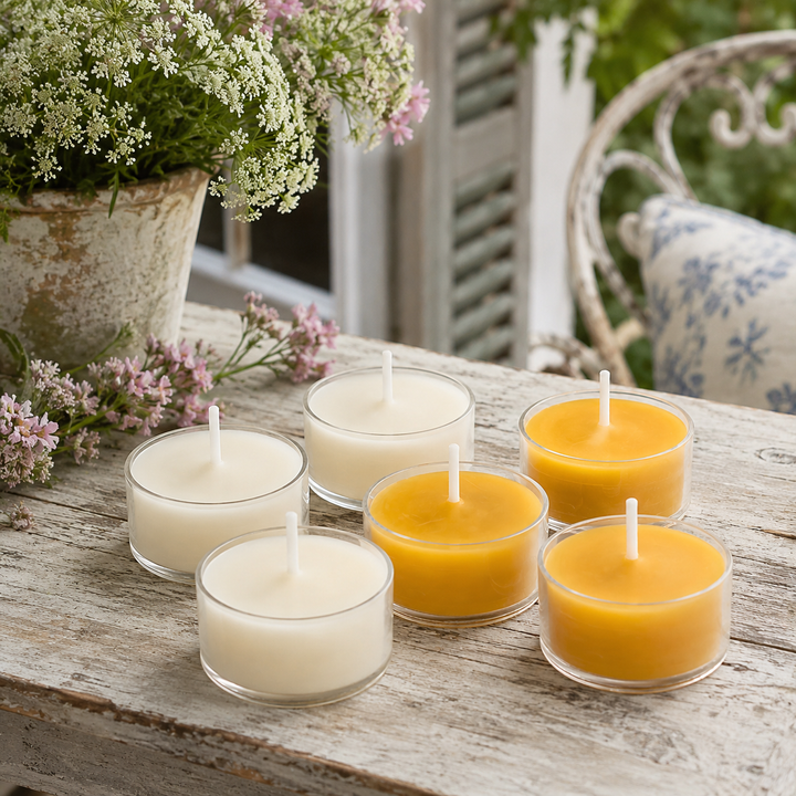 Tealight Candles Multicolor 6 or 12 Pack
