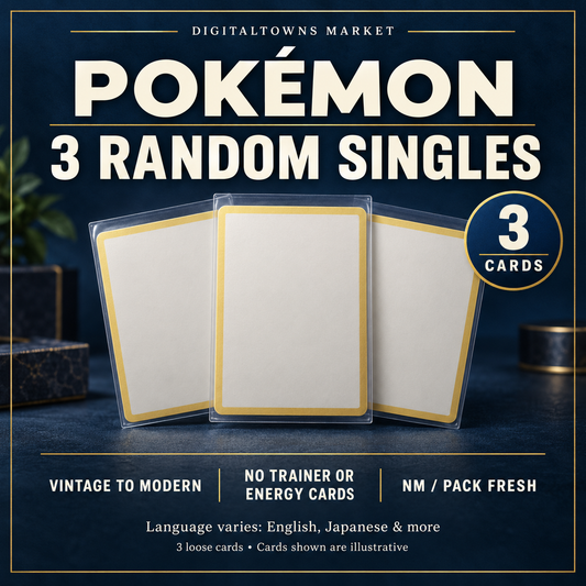 (5 BONUS ENTRIES) Pokémon Random Singles — 3 Cards
