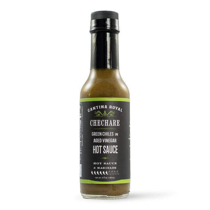 Chechare - Green Chile Hot Sauce | Bright, Zingy & Aged in House Vinegar