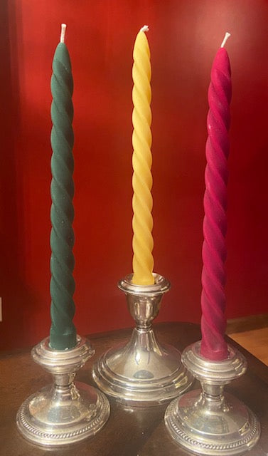 Tapered Pattern Candles