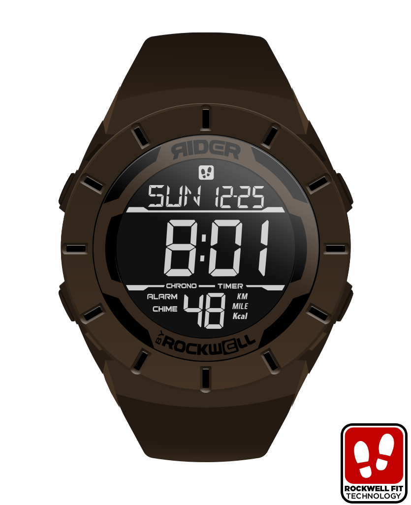 Coliseum Fit™ (Gunstock Brown/Black) Watch
