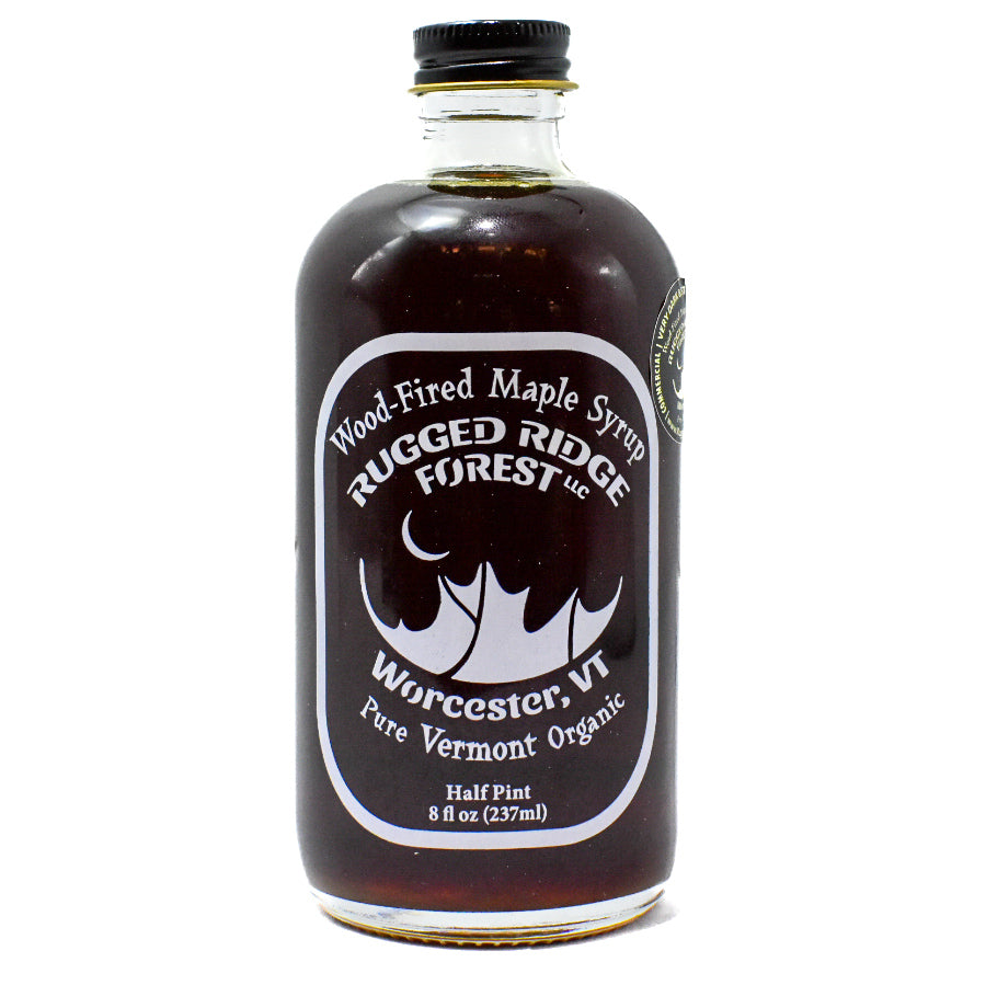 Half Pint of Maple Syrup - Wood-Fired And Organic