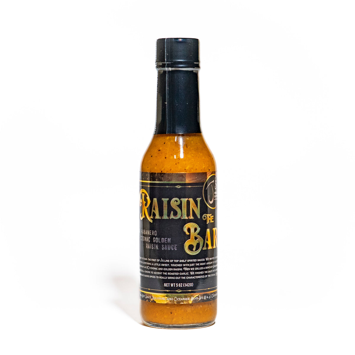 J's Small Batch - Raisin the Bar Hot Sauce