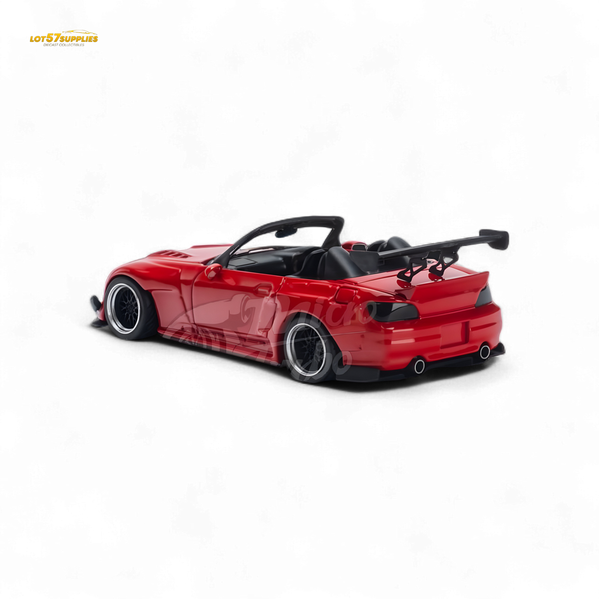MicroTurbo Honda S2000 Pandem Rocket Bunny Red 1:64