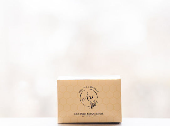 Apple Pie Beeswax Candle |8 oz