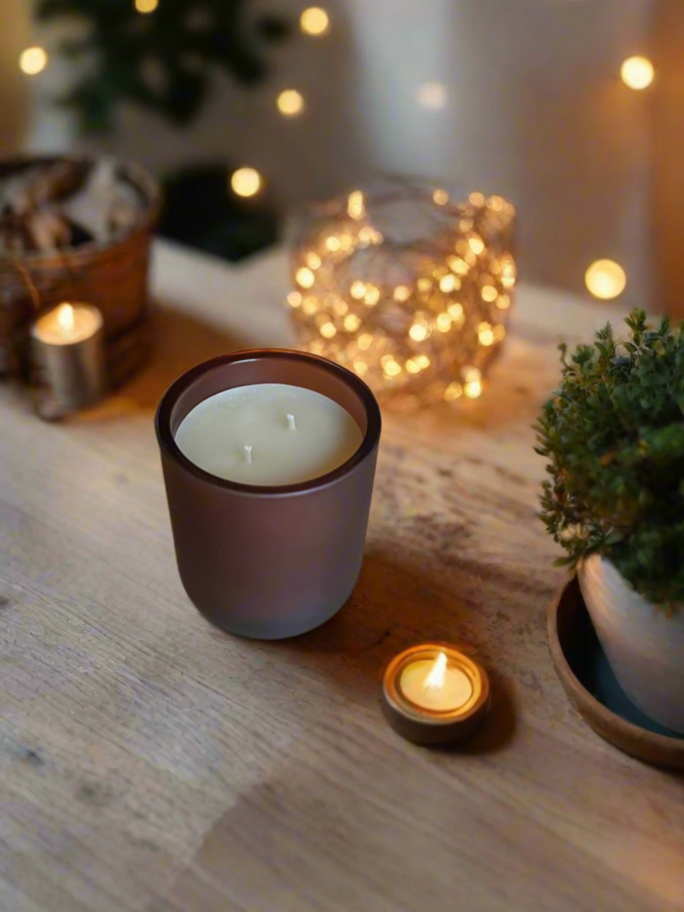 Vanilla Latte | Coffee & Vanilla Beeswax Candle