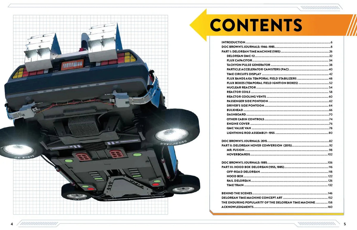 Back to the Future: DeLorean Time Machine: Doc Brown's Owner's Workshop Manual | by Bob Gale and Joe Walser [2021]